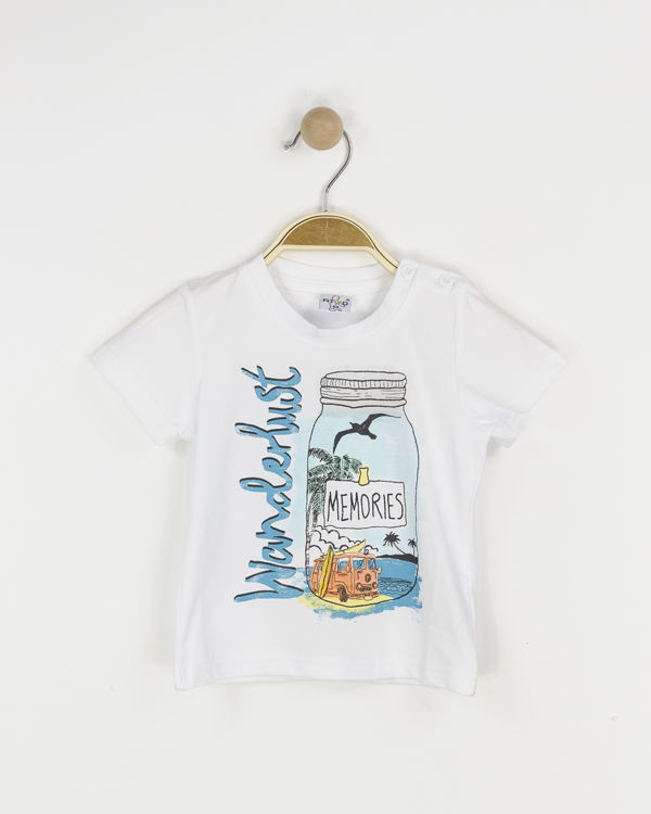 Picture of YF574- BOYS HIGH QUALITY COTTON TOP/T-SHIRT (6M-3/4YRS)
